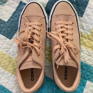 Peach Low Top Converse